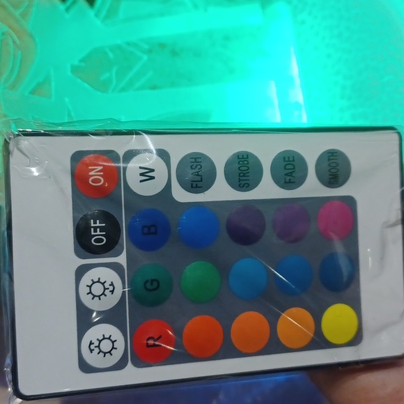 3D Anime Lamp Figure Light Remote Control Multiple Colors - Picture 8 of 12